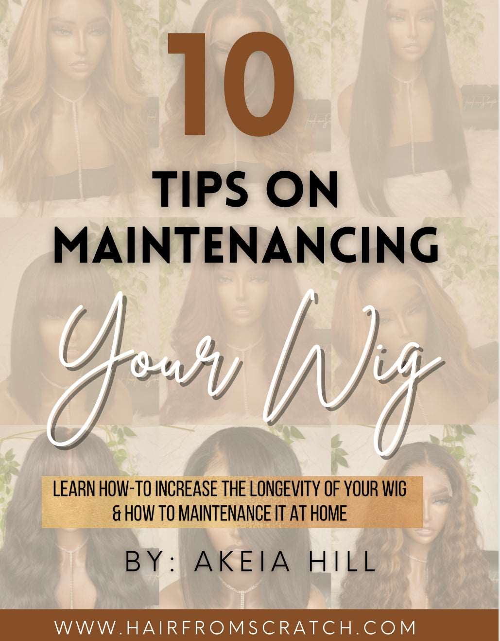 Wig Maintenance E-Book